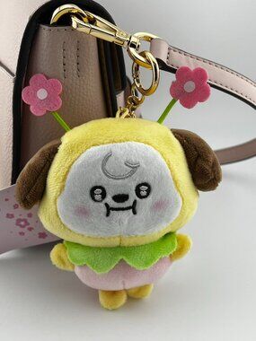 BT21 Chimmy Plush Keychain Bag Charm Keyring Line Friends BTS Kpop NEW